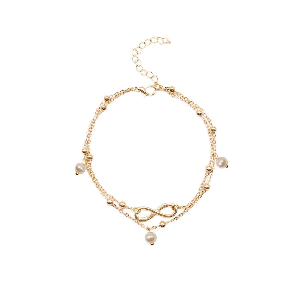 Elegant anklet Guld