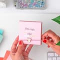Miniatyrbild 3 av 3: Armband - Mr. Wonderful - WJ30106 - Rostfritt stål - Guld - Kvinna