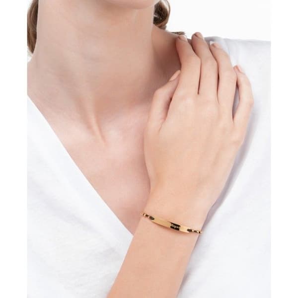 Armband - Mr. Wonderful - WJ30106 - Rostfritt stål - Guld - Kvinna