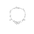 Miniatyrbild 2 av 3: Ankelarmband - Dam - Silver - Legering - Justerbar - Pärlor