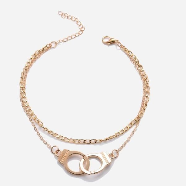 guld -Boho stil fotlänk, fotlänk, sommar, kärlek, handbojor, berlocker, sandaler, barfota, strand, ma smycken