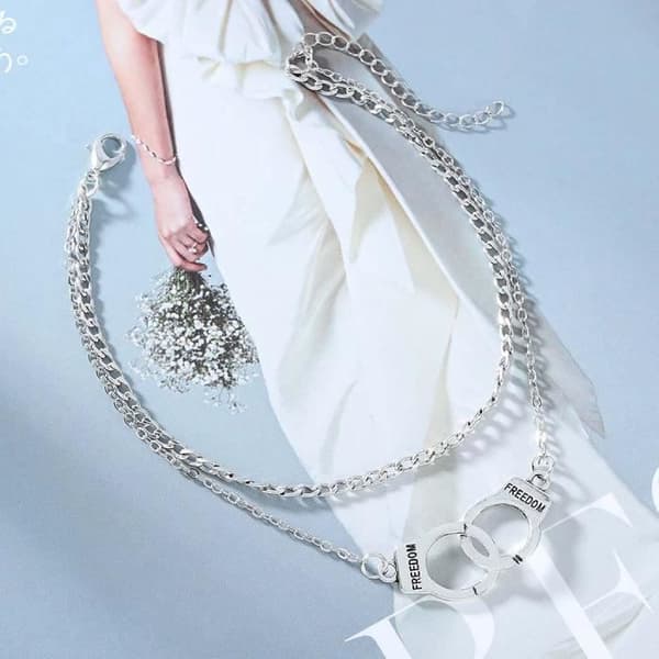 Boho Handfängsel Ankelband Silver Layer Anklet Summer Anklet Armband Set Beach Foot Chain