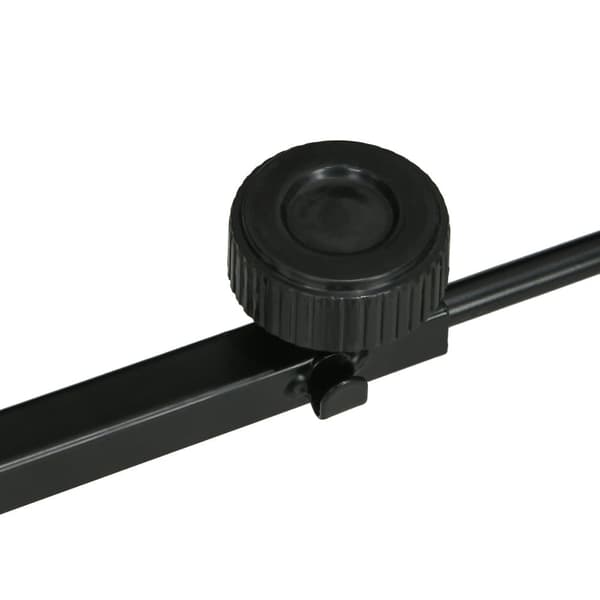 Reptil Lampe Stand, 40x15x95 cm, Sort