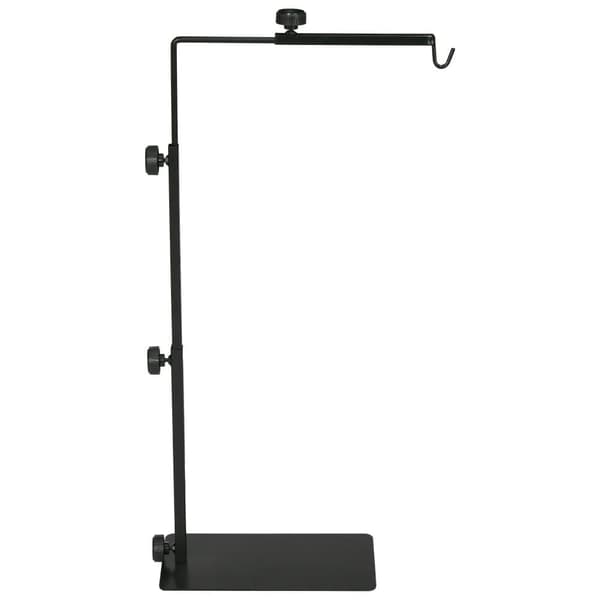 Reptil Lampe Stand, 40x15x95 cm, Sort