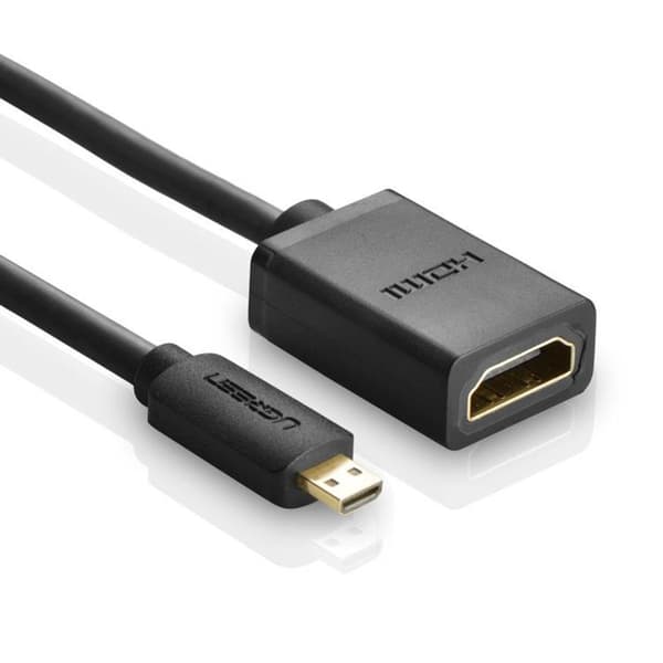 Ugreen Adapter HDMI Till Micro HDMI Kabel 20cm - Svart