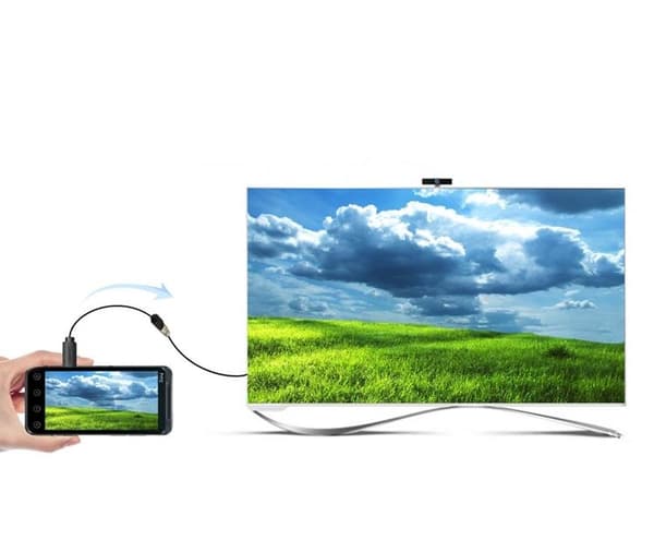 Ugreen Adapter HDMI Till Micro HDMI Kabel 20cm - Svart