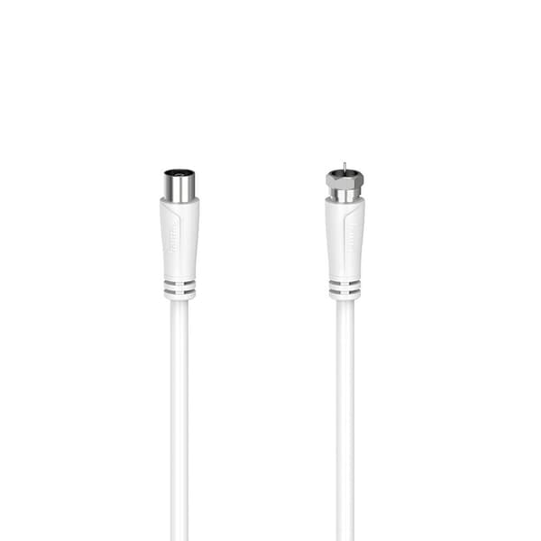 Hama Antennekabel SAT 90dB F-Coax Hvit 1,5m
