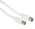Miniatyrbillede 1 af 4: Hama Kabel Antenn 75dB Vit 1m