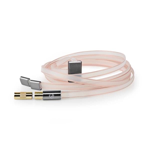 Nedis Coax Cable | IEC (Coax) Han | IEC (Coax) Han | Guldplateret | 50 Ohm | Uskærmet | 2.00 m | Fladt | PVC | Antracit | Box