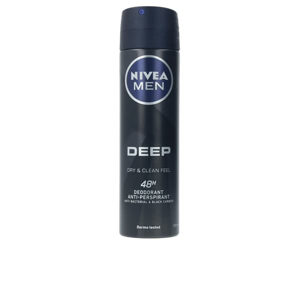 NIVEA MEN DEEP BLACK CARBON deodorant spray 150 ml