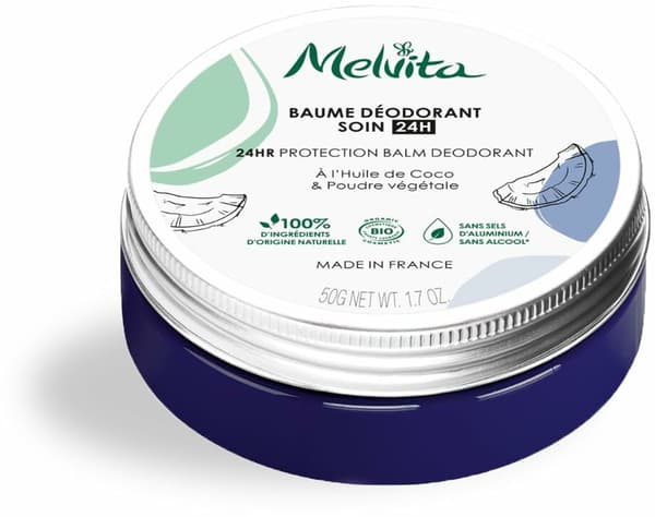 Cream Deodorant Melvita Los Esenciales De Higiene 50 g Balsam