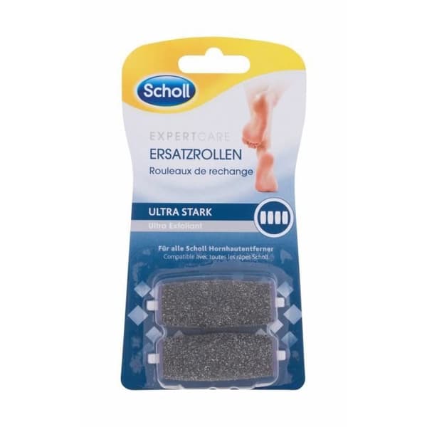 Ersättningshuvuden - SCHOLL - Expert Care Ultra Stark - 2 stycken - Borttagning av förhårdnad hud - Maximal komfort