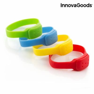 Armband mot mygg röd