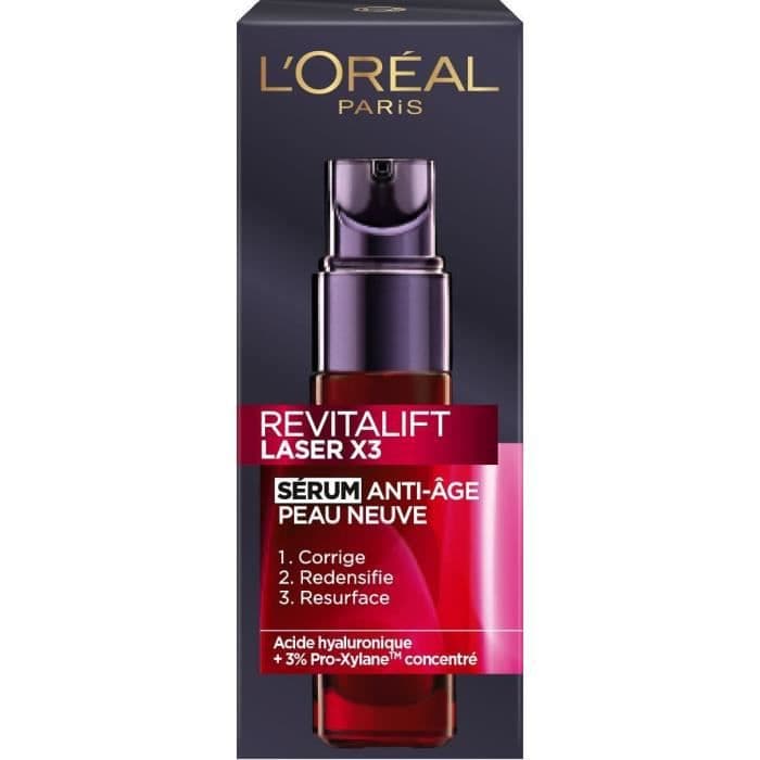 L'ORÉAL PARIS - Revitalift Laser x3 Anti-Aging Serum Hyaluronic Acid - 30 ml
