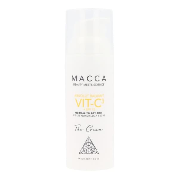 Lysreflekterende creme Absolut Radiant VIT-C3 Macca Tør hud Spf 15 (50 ml)