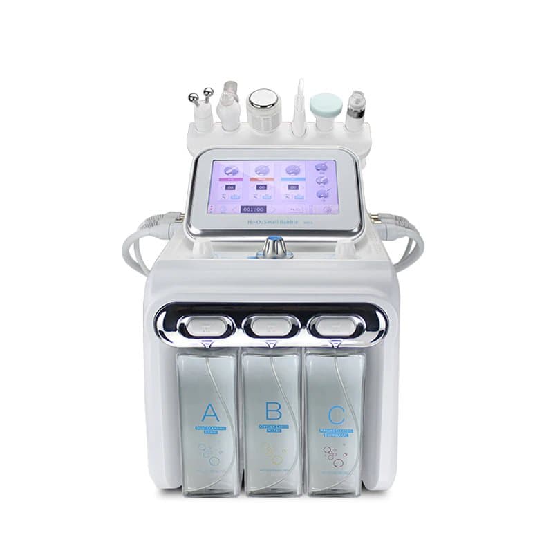 Hydrafacial liten bubbla hudvård verktyg - bio ultraljud, RF hydra djup ansiktsbehandling, porerengöring, ansiktsmassage maskin - 2in1 / Kina / au
