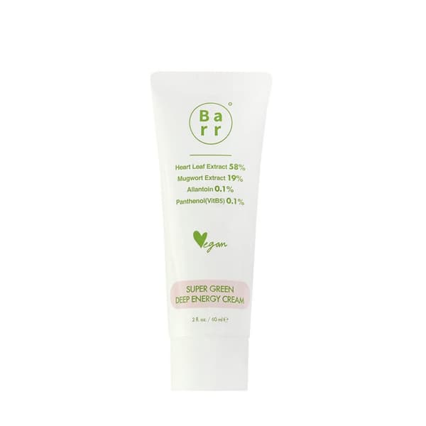Fuktgivande ansiktskräm Barr Super Green Deep Energy (60 ml)
