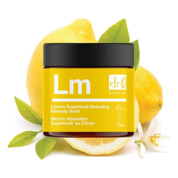 Fugtgivende balsam Lemon Superfood Botanicals (60 ml)