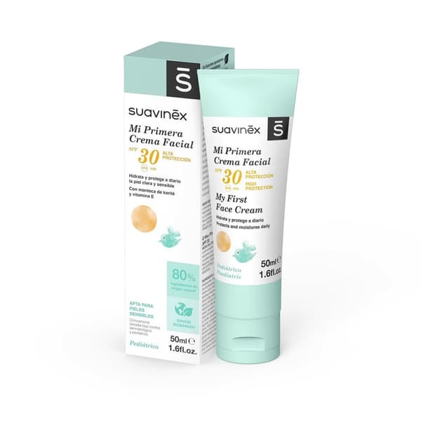 Fuktighetsgivende ansiktskrem for babyer Suavinex Crema Spf 30 50 ml