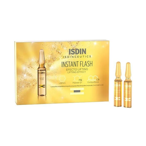 Soin - ISDIN - Isdinceutics Instant Flash - 5 ampuller av 2ml - Liftingeffekt - Utan parabener