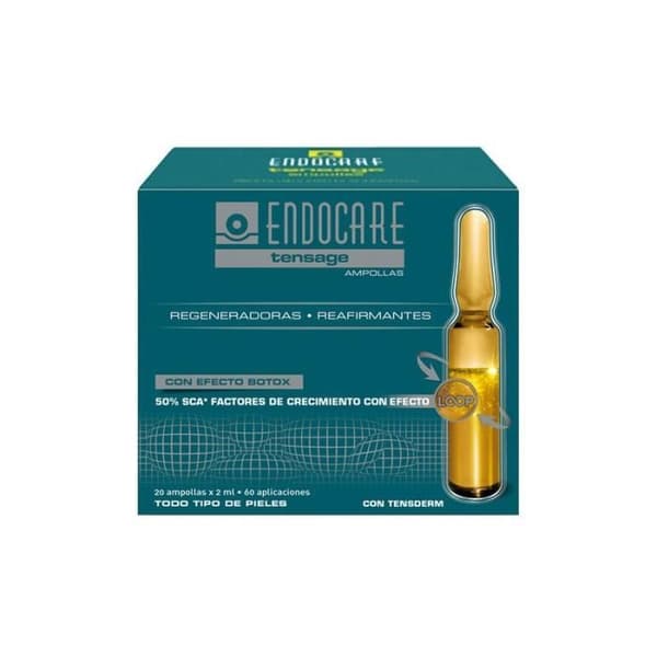 ENDOCARE TENSAGE 20 AMPOLLOR