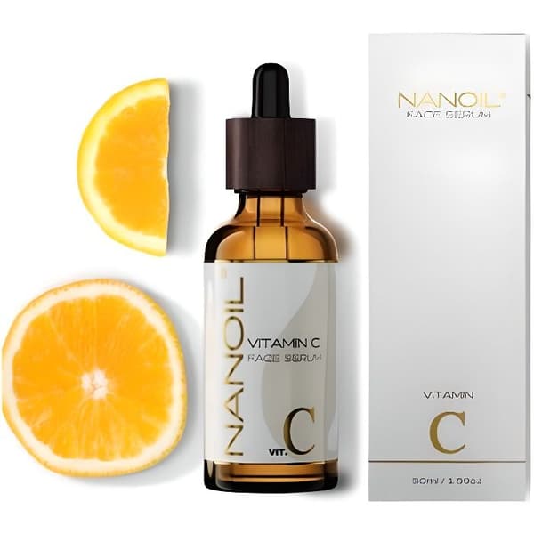 Nanoil Vit Vitamin C Ansiktsserum. C Face Serum 50ml - Ljusande, upplysande och anti-aging ansiktsserum