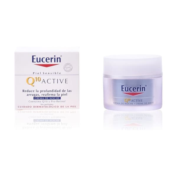 Antirynkkräm - Eucerin - Q10 Active - Natt - 50 ml - Alla hudtyper