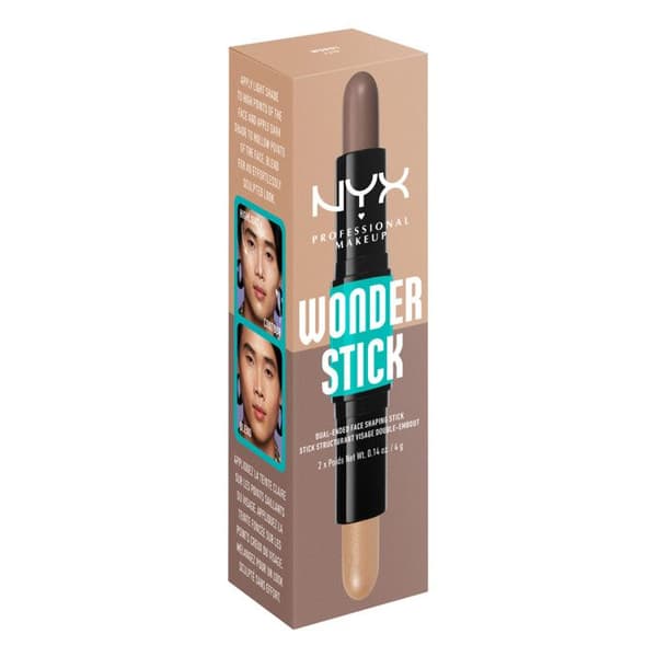 Makeup - NYX - Wonder Stick Dual Face Lift 01-fair - Lyser upp och skulpterar - Parabenfri - 8 Gr