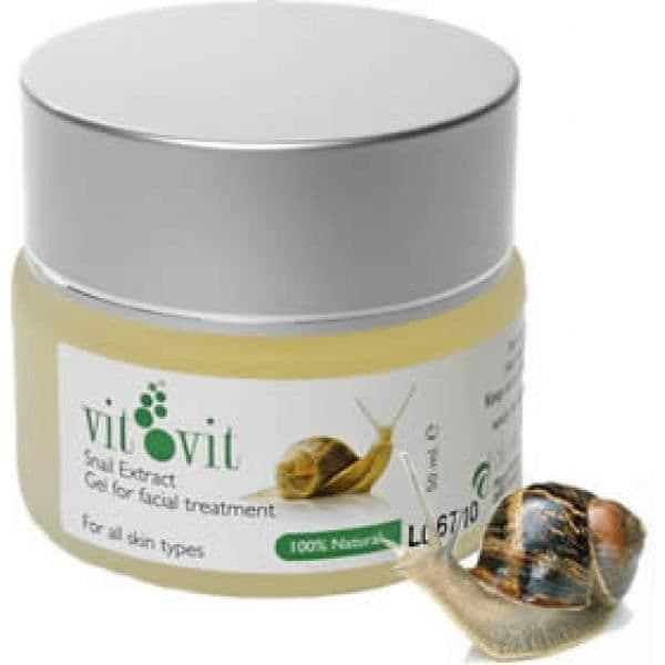 Snail Slime Gel - Snail Slime GEL - 50 ml - Regenererande - Naturlig - Vit