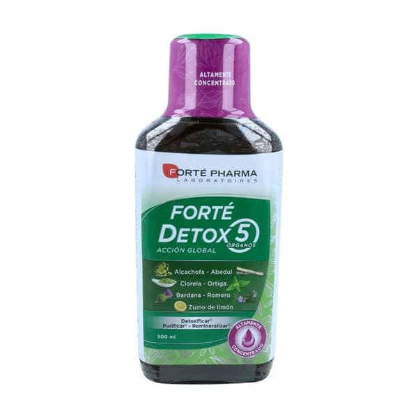 forte 500 ml detox 5 organ
