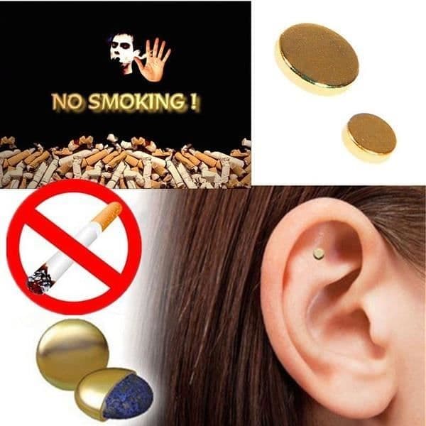 t7226 Sluta Röka Sluta Röka Plåster Rökavvänjning Hälsovårdsplåster Zerosmoke Auricular Magnet