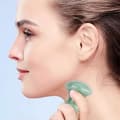 Miniatyrbild 2 av 4: Gua Sha - Sun&amp;Sia - Grön Jade Champignon - Ansikts- och Kroppsmassage - Åldrande motverkande - Avkoppling