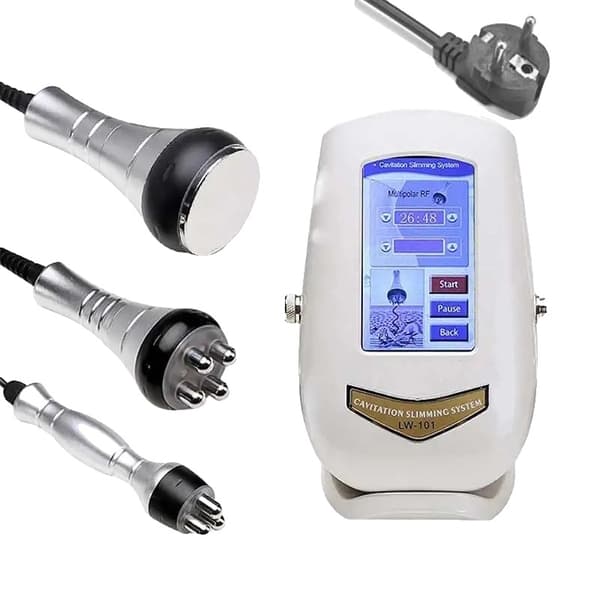 Kehohoikennuskone, ultraäänikavitaatio, RF-ihon nuorentaminen,EU PLUG in Finnish is "EU PISTOKE".
