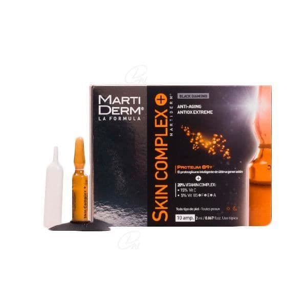 MartiDerm Black Diamond Skin Complex + 10 flaskor
