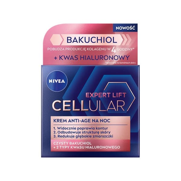 Nivea Cellular Expert Lift Anti-Aging nattkräm, 50 ml