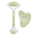 Pikkukuva 1 / 7: Anti-Aging-hoito kasvoille ja kaulalle Ecotools Jade Jade Setti 2 Kappaletta