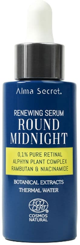Round Midnight serum with pure retinal 0.1% Alma Secret 30 ml