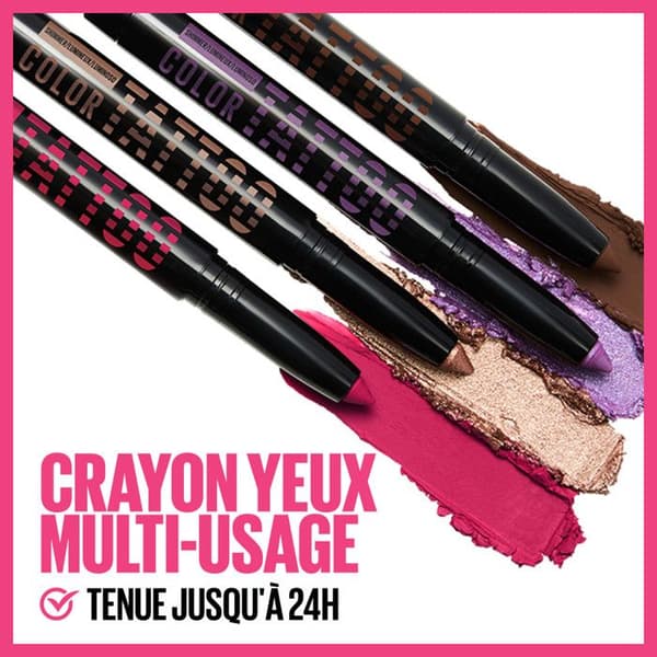 Crayon Ögon - Maybelline New York - Tattoo Stix - Färg Inspired - 1.4 GRM - Mångsidig användning