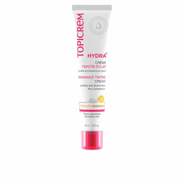 Lysreflekterende creme Topicrem Hydra+ Medium Spf 50 40 ml