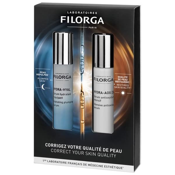 Sérum - FILORGA - Duo Hydra Hyal och Hydra AOX - Anti-agingeffekt och hydrering - 30ml