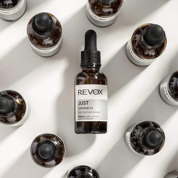 Ögonserum - Revox - Koffeinhydrogel 5% - 30ml - Minskar påsar och mörka ringar - Utan parfym
