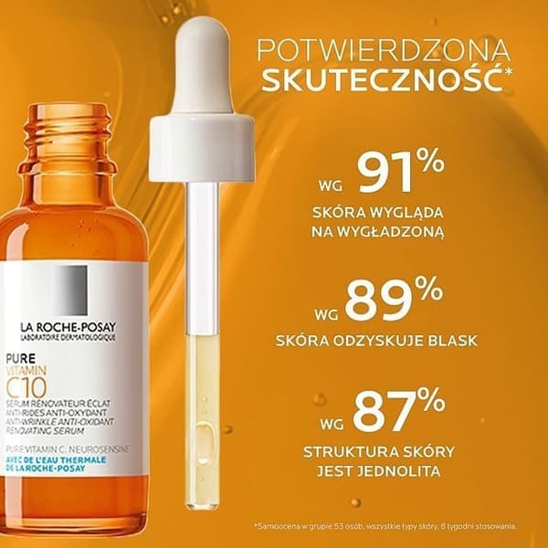 Sérum Anti-Rynkor - LA ROCHE-POSAY - Ren Vitamin C12 - 30 ml - Blandhud - Hypoallergenisk