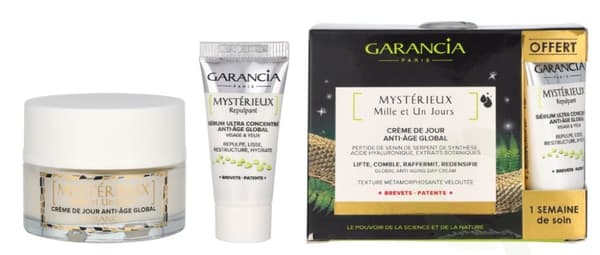 Garancia Mysterious Thousand And Ond Days Set 35 ml Anti-Aging Serum 5ml/Anti-Aging Day Cream 30ml