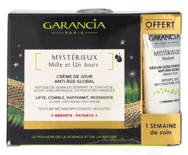 Garancia Mysterious Thousand And Ond Days Set 35 ml Anti-Aging Serum 5ml/Anti-Aging Day Cream 30ml