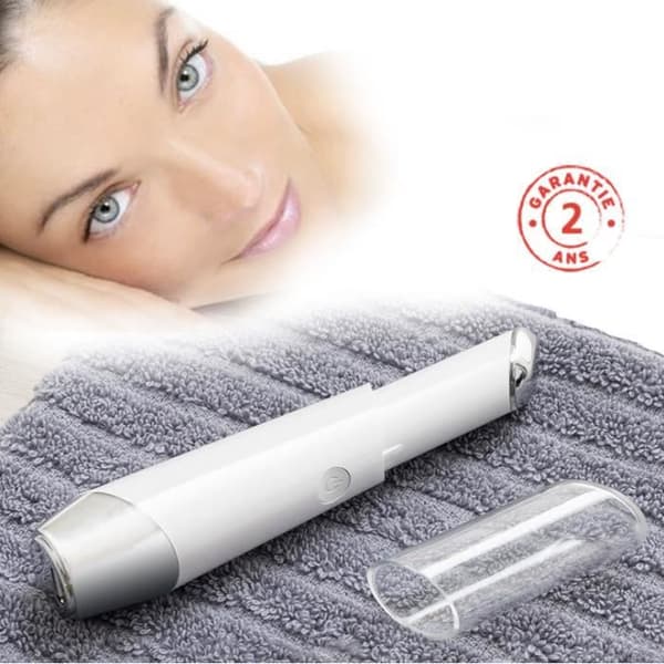 InnovaGoods Anti-aging massageapparat med fototerapi, termoterapi och vibration Therey White