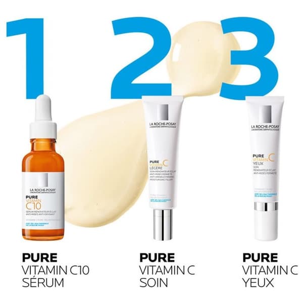 Anti-aging kräm - La Roche Posay - Redermic C - 15 ml - Hypoallergen - Känslig hud