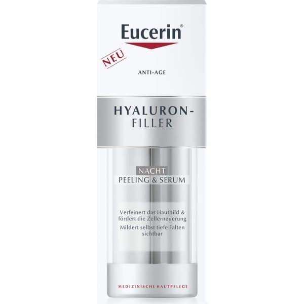Eucerin Anti-Age Hyaluron-Filler Nattpeeling &amp; Serum, 30 ml Lösning