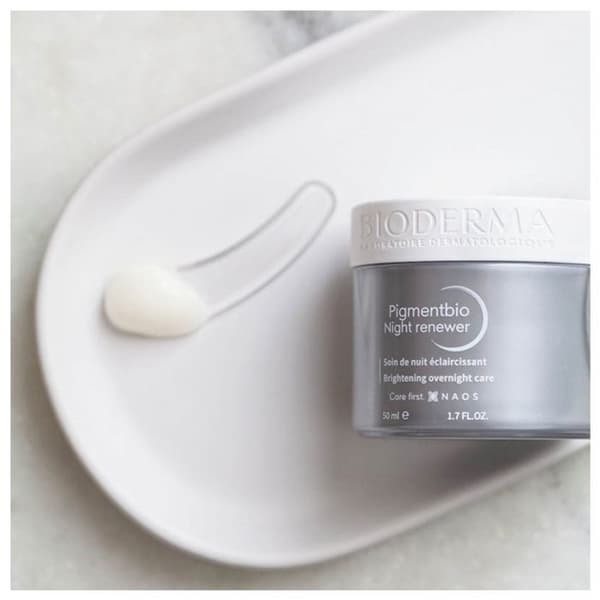 Nattkräm - Bioderma - Pigmentbio Night Renewer - Anti-fläckar - 50ml - Utan parabener