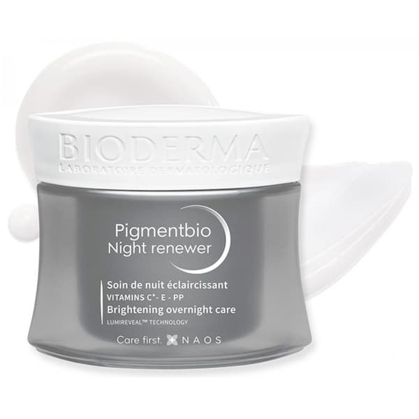 Nattkräm - Bioderma - Pigmentbio Night Renewer - Anti-fläckar - 50ml - Utan parabener