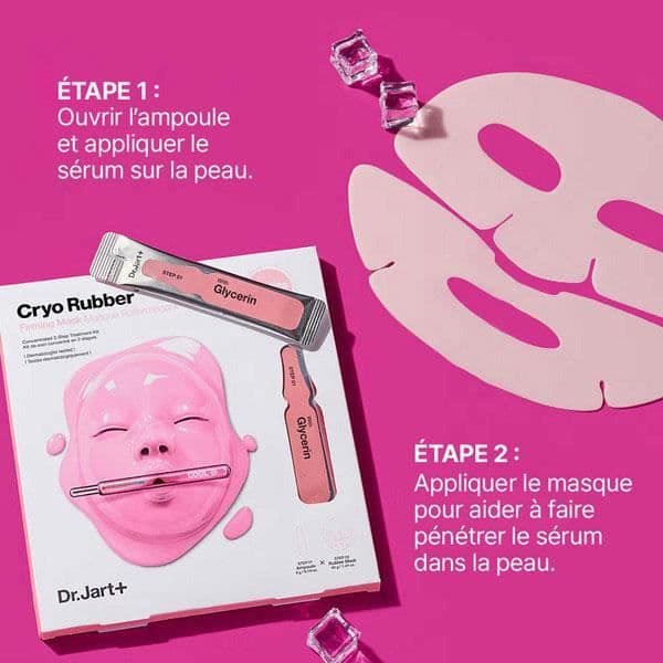 Mask - Dr Jart+ - Cryo Rubber™ - 40g - Hypoallergenisk - Gel - Alla hudtyper